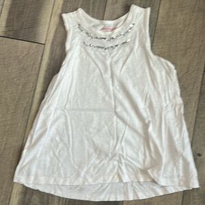 Abercrombie kids white tank top